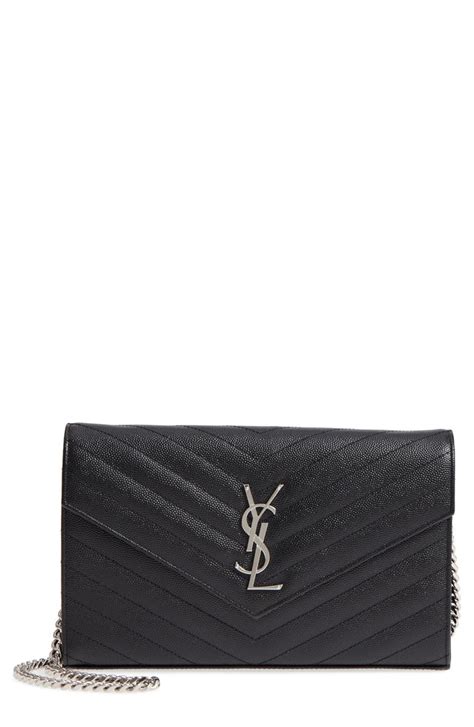 ysl wallet with chain|ysl wallet nordstrom.